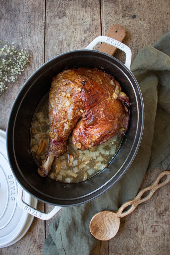 Mustard & Honey Turkey Leg