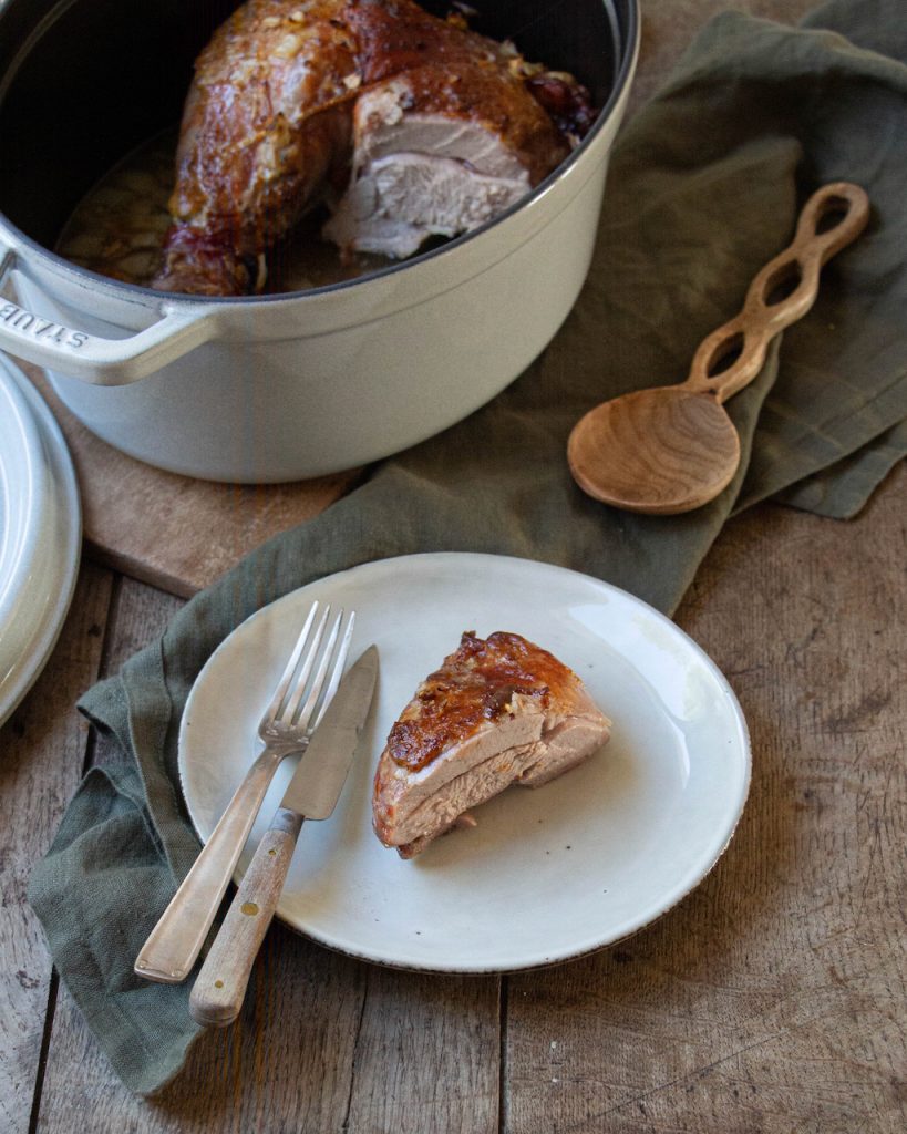 Mustard & Honey Turkey Leg