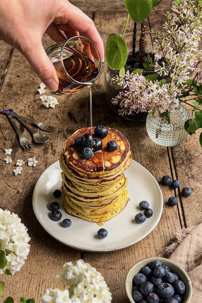 Instant Yogurt Pancakes